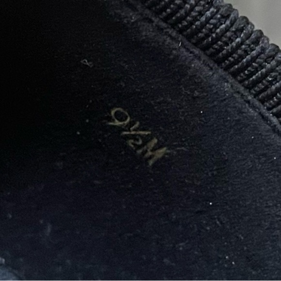 Vaneli Black Flats with Silver Hardware - Picture 3 of 6